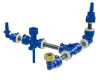 Vodovodné potrubia do karavanu