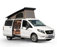 Výklopná a zdvíhacia strecha Mercedes Vito, Viano