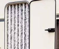 Závesy na vstupné dvere