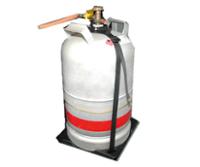 Upevnenie plynovej fľaše