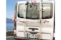 Náhradné diely nosiča bicyklov Fiamma pre Renault Trafic/Opel Vivaro