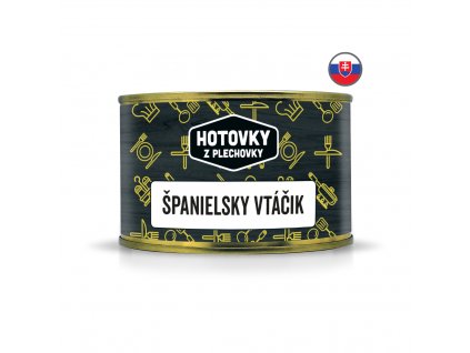 Hotovky z plechovky - Španielsky vtáčik 800g