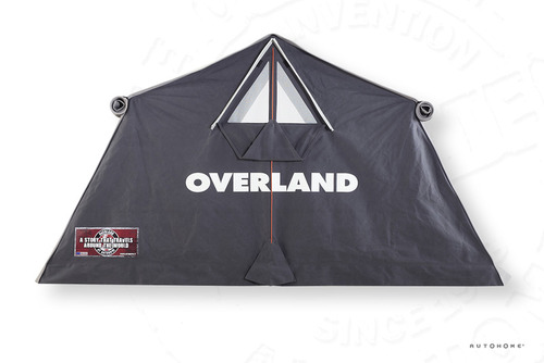 AUTOHOME OVERLAND MEDIUM strešný stan, sivý</p>