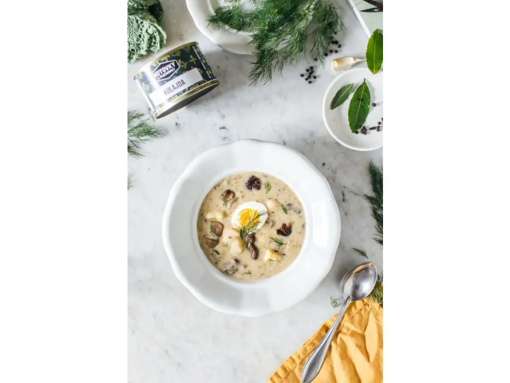 Hotovky z plechovky - Kulajda polievka 800ml