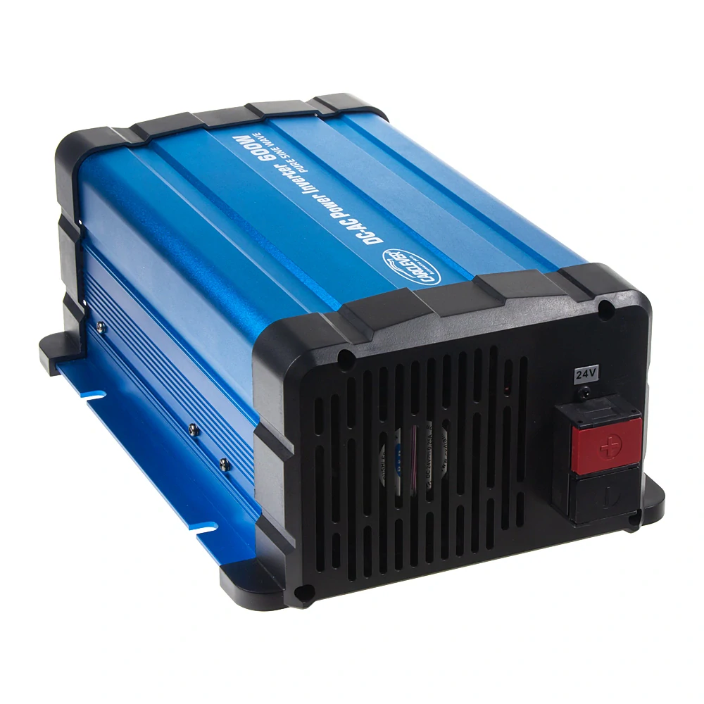 Sínusový menič napätia z 24/230V, 600W / diaľkové ovládanie s displejom