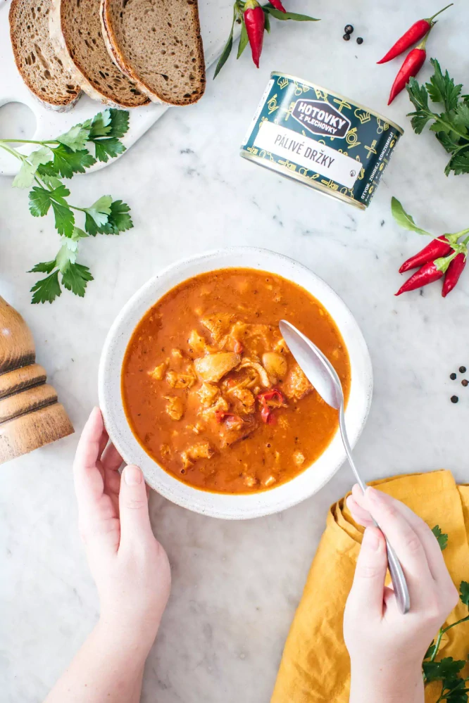 Hotovky z plechovky - Palivé držky