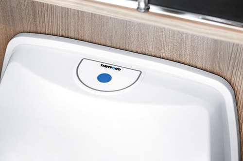 Kazetové WC C223-CS - Elektrické splachovanie - Biele - 18 litrov</p>