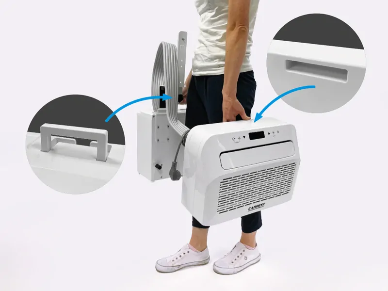 Mobilna klimatizácia Carbest 5000 BTU/h - 1465W