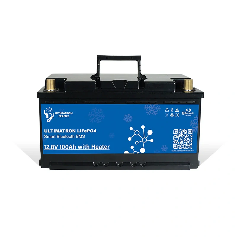 Ultimatron 12,8 V 100 Ah LiFePO4 s vyhrievaním a Bluetooth aplikáciou