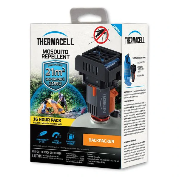 Kempingový odpudzovač komárov Thermacell Backpacker MR-BP