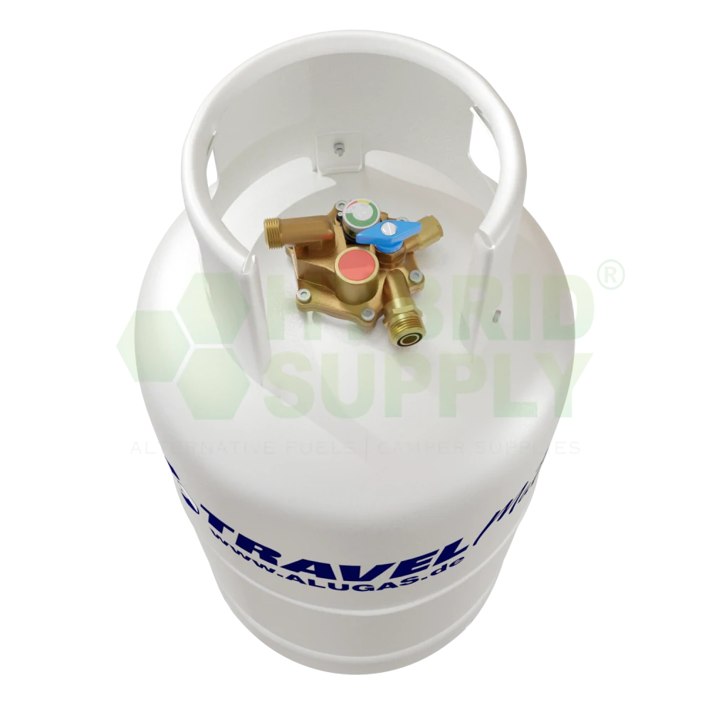 Plniaca fľaša Alugas TRAVELMATE 11 kg s multiventilom