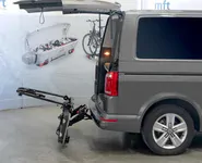 Nosič bicyklov BackPower na závesné zariadenie prívesu s priestorom pre 2 bicykle