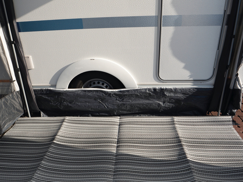 Nafukovací predstan pre karavany čiastočný stan ONE BEAM AIR 220 / 260 / 325