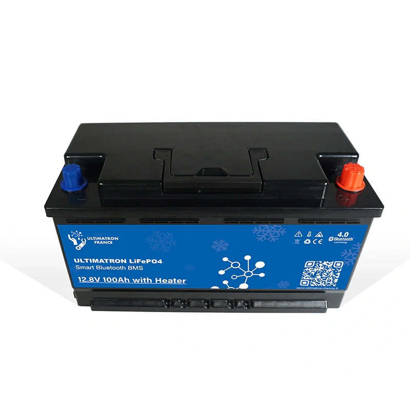 Ultimatron 12,8 V 100 Ah LiFePO4 s vyhrievaním a Bluetooth aplikáciou
