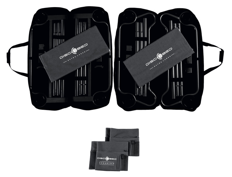 Poschodová posteľ XL s bočnými vreckami - antracitová