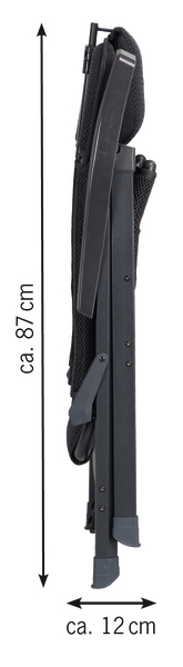 Komfortné čalúnené kempingové kreslo - Westfield Royal Ergofit</p>