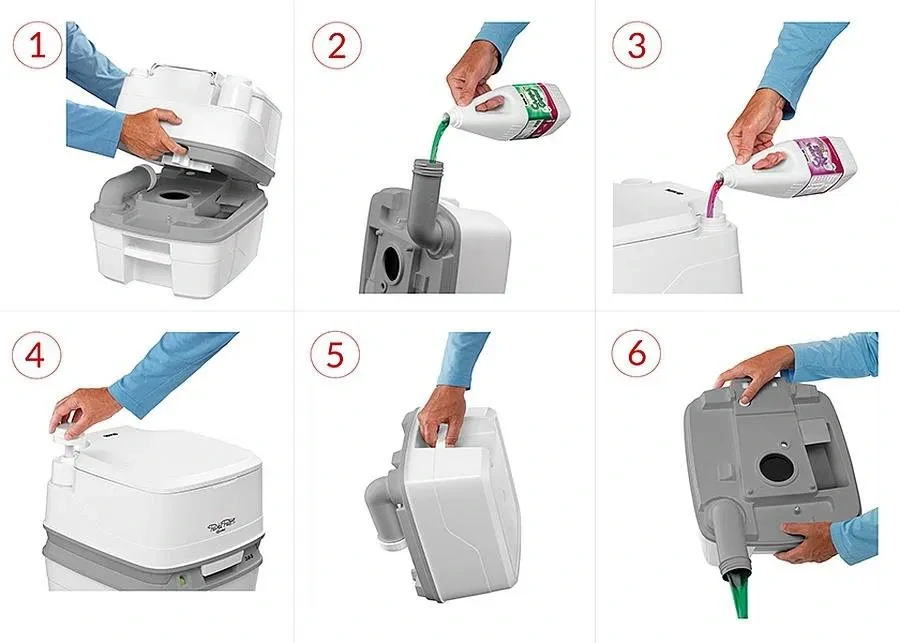 Thetford Porta Potti 365 - biela chemická toaleta