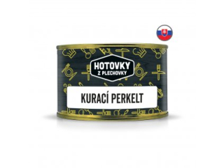 Hotovky z plechovky - Kurací perkelt 2 porcie 800g