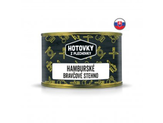Hotovky z plechovky - Hamburské bravčové stehno 400g