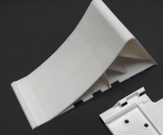 Podpera kolies vyrobená z odolného plastu