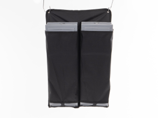 Vrecko na stenu s klinom Carbest Collision, čierne</p>