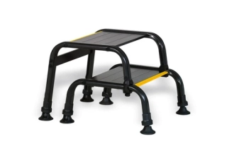 Dvojitý schodík, hliník, nosnosť do 200 kg