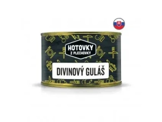 Hotovky z plechovky - Divinový guláš
